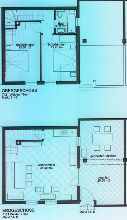 Siebenbruederhof Apartment Вайден ам Зее Екстериор снимка